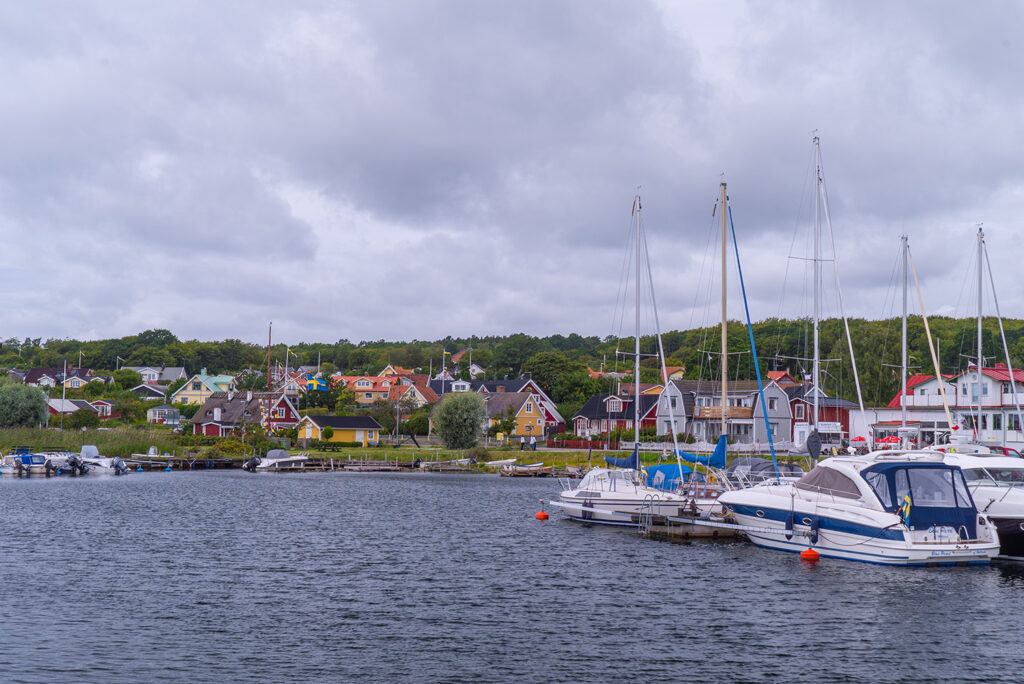 Der Hafen von Hällevik